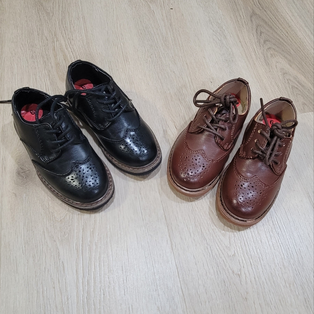 Deer Stags little boys dress shoe bundle